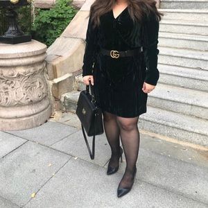 H&M Velvet Mini Dress